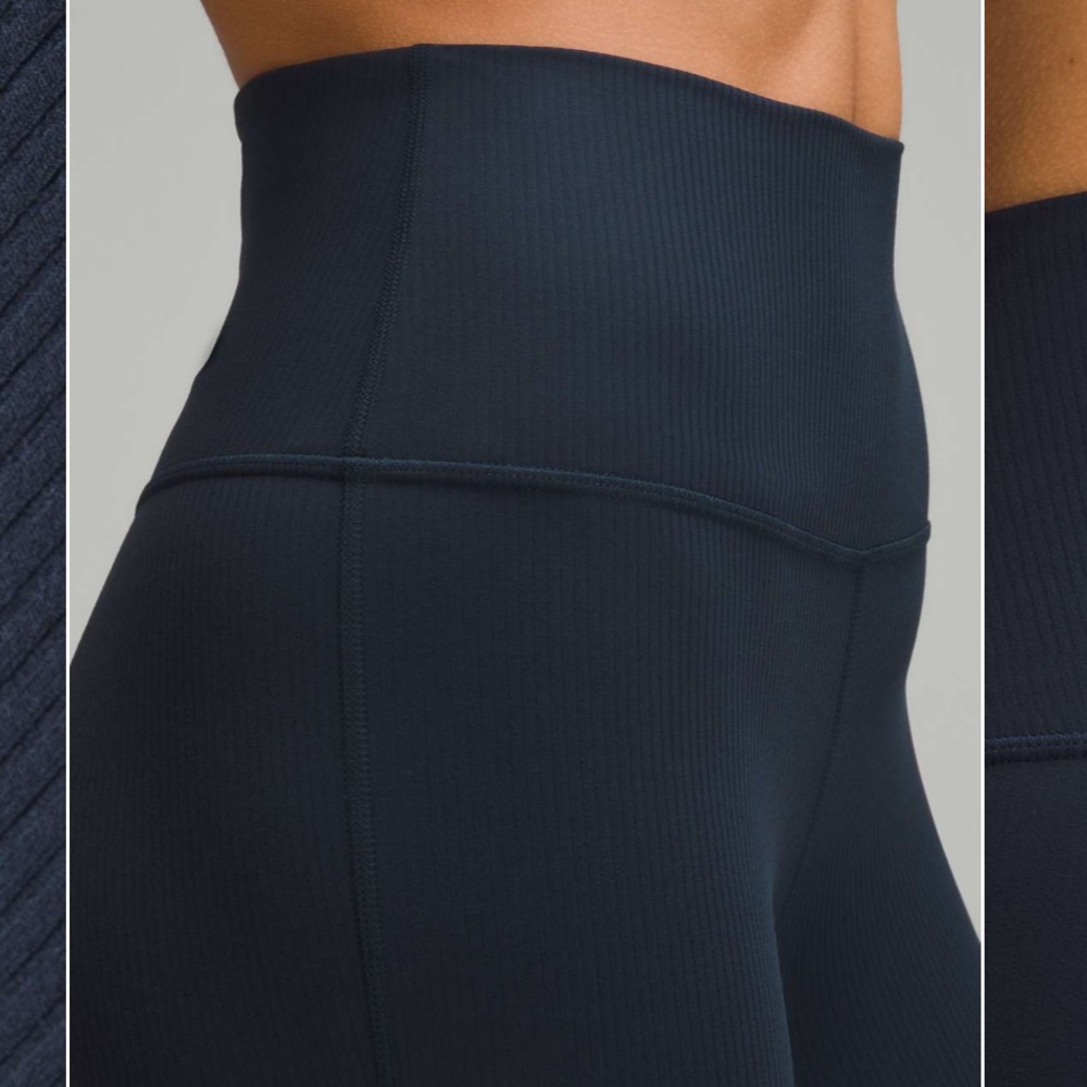 Lululemon Align High Rise Ribbed Mini Flare Pant - Picture 3 of 7